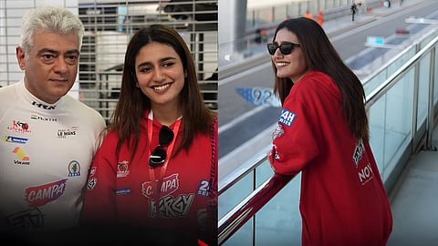 Priya Prakash Varrier pens note on meeting Ajith at his racing circuit: 'A reminder that true greatness comes…'