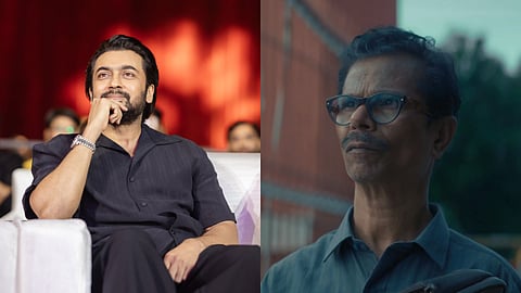 At Karuppu event, Suriya says Indrans has qualities similar to his children