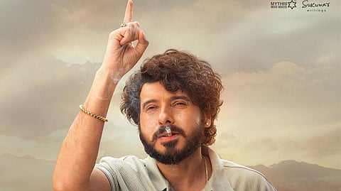 Divyenndu is Rambujji in Peddi; first look unveiled