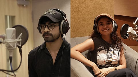 Arjun Das and Anna Ben started dubbing for Con City