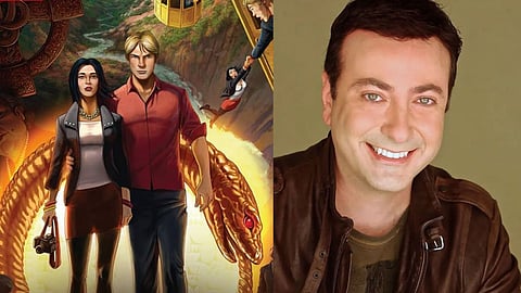 Broken Sword poster; Beauty and the Beast writer Evan Spiliotopoulos