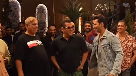 Varun Dhawan on David Dhawan working with Salman Khan: I remember him walking bare-bodied a lot