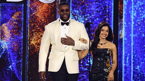 Winston Duke calls Rashmika Mandanna "incomparable" after presenting Anime Awards 2026 with her 