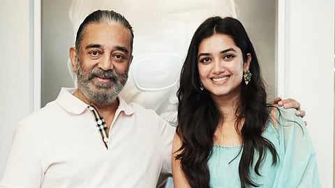 Bhagyashri Borse pens note on meeting Kamal Haasan: 'The little girl in me…'
