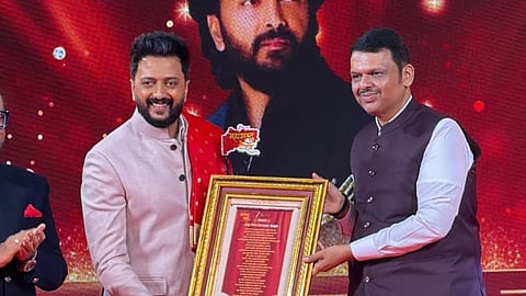Riteish Vilasrao Deshmukh honoured for his contribution to Indian cinema