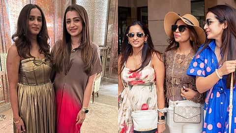 Producer Archana Kalpathi along with Trisha