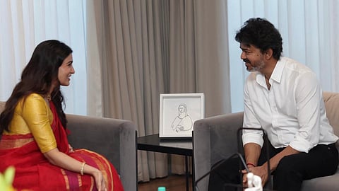 Samantha: Vijay is the perfect person for CM job