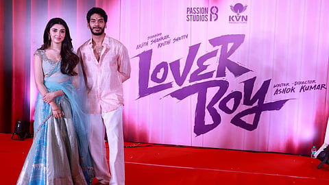 Shankar's son Arjith to debut with Krithi Shetty in Lover Boy