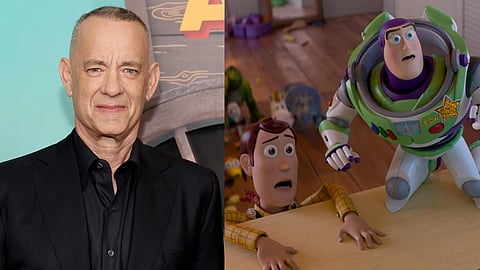 Tom Hanks says "it's a scary thought" if AI recreats Woody's voice in future Toy Story films