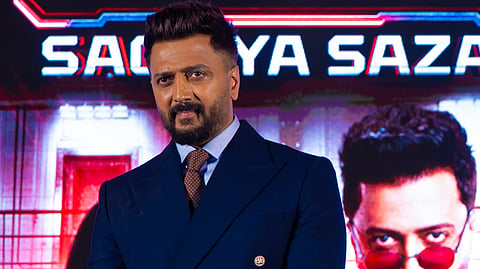 Riteish Deshmukh loses his cool at a reporter asking about Salman Khan and Sanjay Dutt’s ‘Lock Up’ time