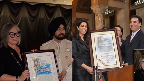 Mallika Sherawat congratulates Diljit Dosanjh for honour by Los Angeles