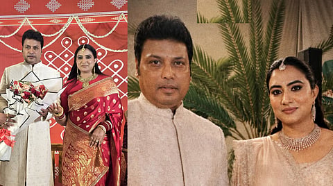 Tagaru fame actor Triveni Rao marries former Tripura CM Biplab Kumar Deb