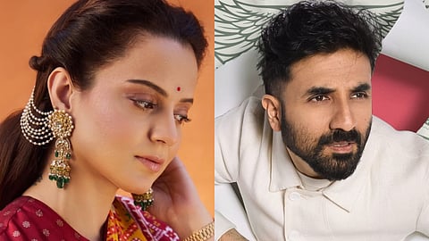 Kangana Ranaut, Vir Das react to claims of ‘violent kissing scene’