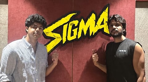 Sundeep Kishan drops Sigma update and shares unseen BTS photos with Jason Sanjay