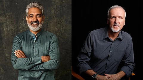 SS Rajamouli recalls his "starry-eyed" moment meeting James Cameron: 'He watched RRR twice'