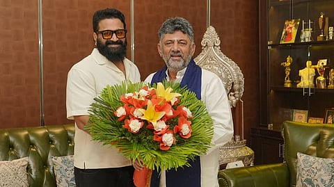 Rishab Shetty meets K'taka CM DK Shivakumar; coastal tourism, cinema in focus