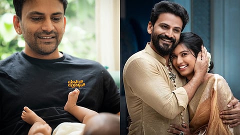 Daali Dhananjaya shares first glimpse of his baby boy: 'Every promise begins with love'