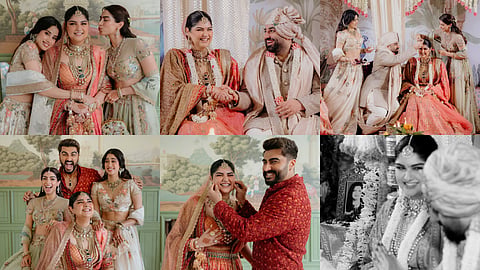 Anshula Kapoor wedding pics out: Arjun Kapoor pens emotional note; Janhvi and Khushi in attendance
