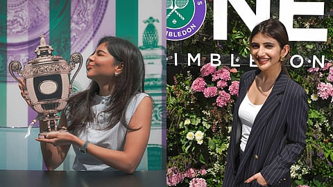 Kalyani Priyadarshan and Sreeleela make fashionable debut at Wimbledon; See viral photos
