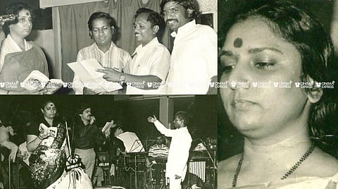 Old photos of S Janaki