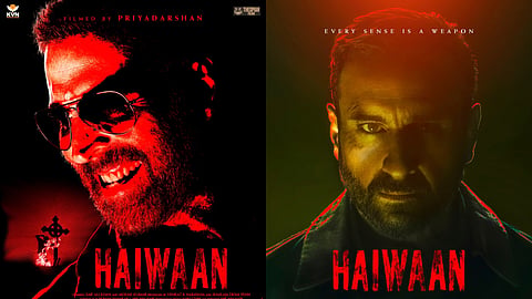 Haiwaan: Akshay Kumar looks evil, Saif Ali Khan is mysterious in first posters from Priyadarshan’s thriller