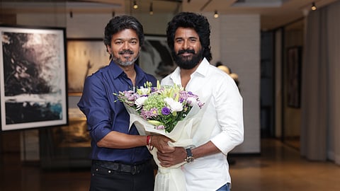 Sivakarthikeyan calls his meeting with CM Vijay as his "most special" moment: 'The brotherhood continues'