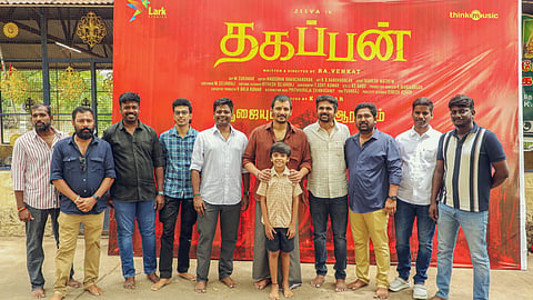 Jiiva's next with director Ra Venkat has a Karuppu connect; title revealed as Thagappan