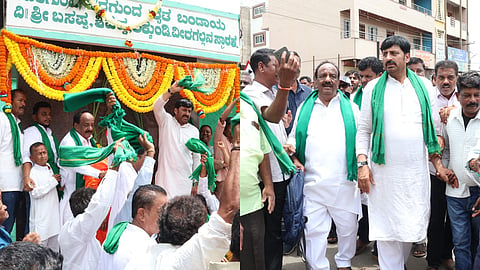 Karnatabalam Ajjeyam turns Navalgund Farmers Martyrs' Day into cinema