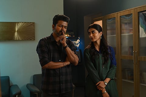 Pooja Hegde shares BTS stills from Jana Nayagan with Vijay: 'One last dance'