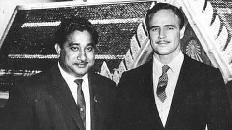 When Sivaji Ganesan cleared Marlon Brando's concerns about poverty in India