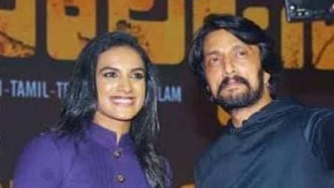 Kichcha Sudeep fetes PV Sindhu with handwritten letter special gift after historic Japan Open triumph