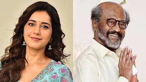 Raashii Khanna receives thoughtful spiritual gift from Dharman co-star Rajinikanth