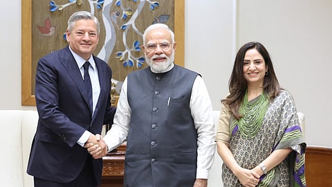 Netflix Co-CEO Ted Sarandos meets PM Modi, announces Netflix India Storytelling Initiative