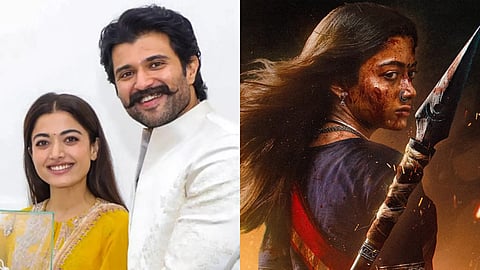Vijay Deverakonda on Rashmika Mandanna's Mysaa poster: 'Violent girl...'