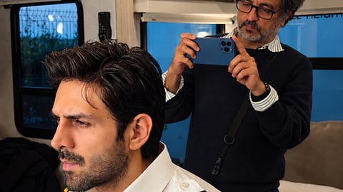 Captain India goes on floors; Kartik Aaryan shares look from film