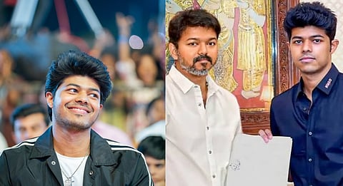 TVK chants erupt at Jason Sanjay's Sigma event; here's how Vijay's son reacted