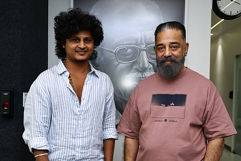 Modha Rathri's Raja Karuppasamy thanks Kamal Haasan for making him 'fall hopelessly in love with cinema'