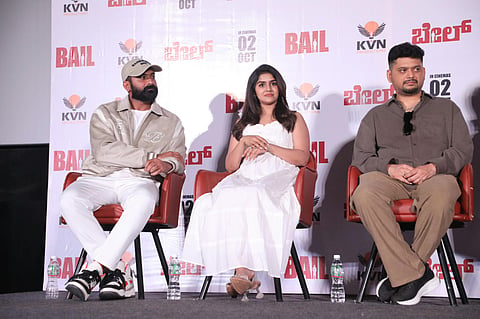 Surreal and inspiring: Yogi, Deekshith Shetty, and Sanjana Anand on working alongside Shivarajkumar in Bail