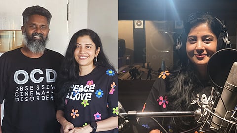 Sshivada completes dubbing for film with C Prem Kumar and Fahadh Faasil