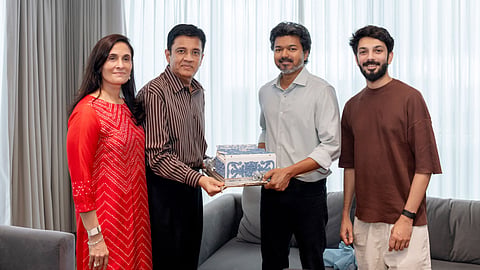 Anirudh invites CM Vijay for his and Kavya Maran's wedding reception; key date revealed