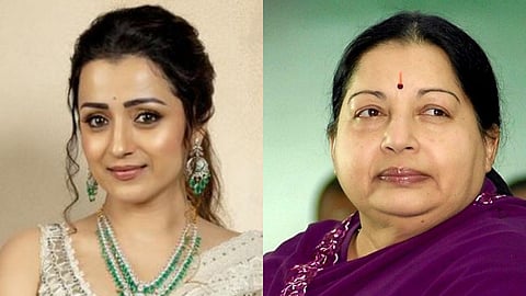 Trisha to play Jayalalithaa in MGR biopic?