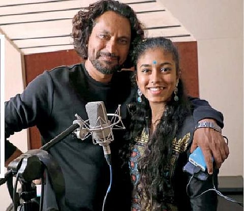 Arun Sagar’s daughter Aditi debuts as a singer 
