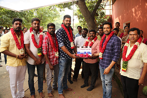 Santhanam's next goes on floors