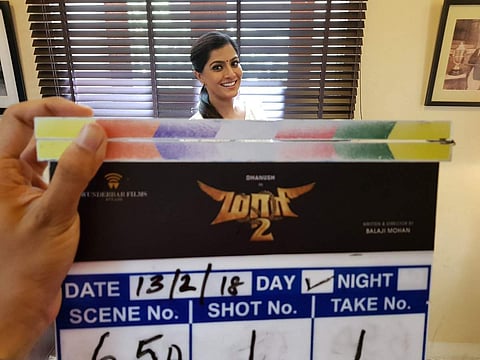 Varalaxmi begins shooting for Maari 2 