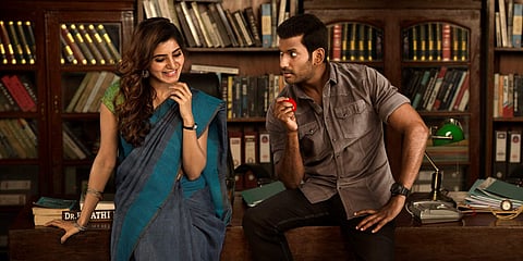 Irumbu Thirai Review: A smart thriller for our times