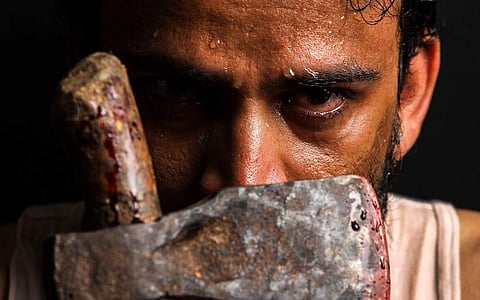 RGV reveals Dhananjay’s look from Bhairava Geetha