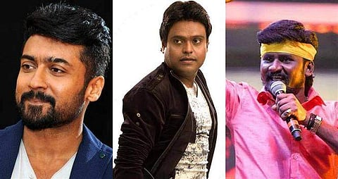 Super Singer-fame Senthil Ganesh to sing for Suriya