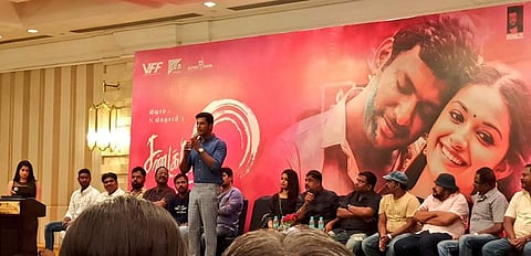 South Indian film industry comes together to launch the audio of Vishal's 25th film, Sandakozhi 2