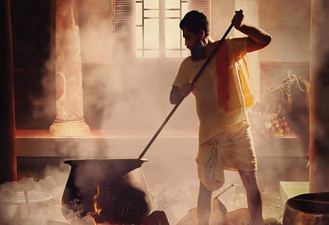 Achyuth Kumar dons baker's hat for Bheema Sena Nala Maharaja