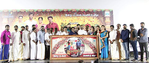 Cheran's next announced at the audio launch of Thirumanam